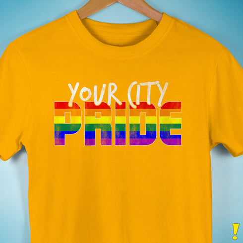 Personalized City/State Pride Premium Unisex T-Shirt